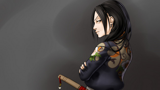 Обои картинки фото фэнтези, девушки, art, раздражена, взгляд, девушка, forgotten-wings, оружие, меч