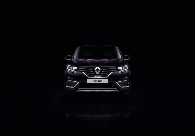 Обои картинки фото автомобили, renault, espace, сиреневый, 2015г, initiale