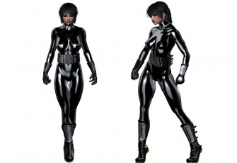 Картинка 3д+графика люди+ people латекс взгляд фон девушка