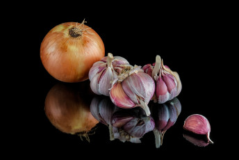 Картинка еда овощи лук чеснок