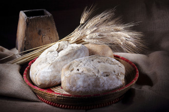 Картинка еда хлеб +выпечка колосья булки