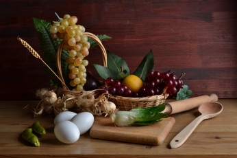 Картинка еда натюрморт инвентарь снедь