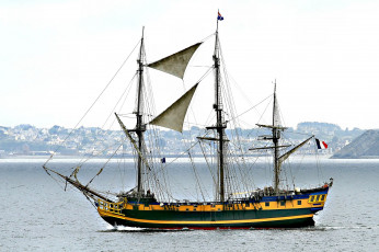 Картинка корабли парусники паруса мачты