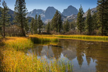 Картинка природа реки озера река лес горы