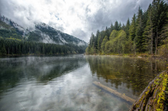 Картинка природа реки озера река лес горы