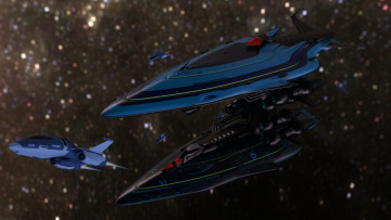 Картинка 3д+графика фантазия+ fantasy вселенная полет космический корабль