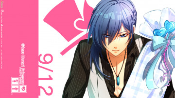 Картинка аниме unknown +другое yuki kinami кулон рубашка art visual novel yukito karasuma подарок голубые глаза glass heart princess