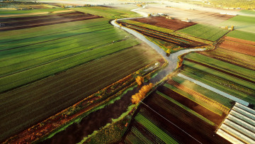 Картинка природа поля река