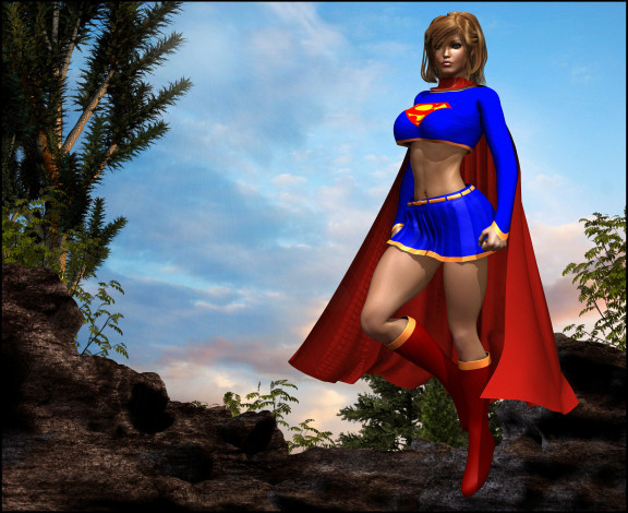 Обои картинки фото 3д графика, фантазия , fantasy, фон, девушка, плащ, взгляд