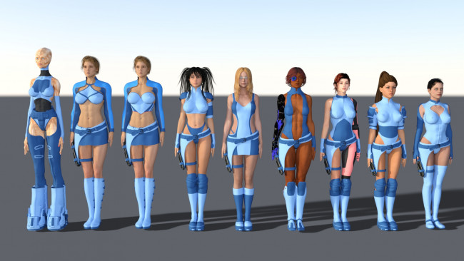 Обои картинки фото 3д графика, фантазия , fantasy, команда