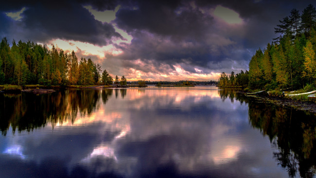 Обои картинки фото природа, реки, озера, река, лес
