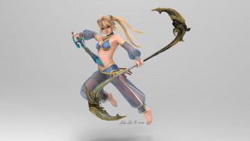 Картинка 3д+графика фантазия+ fantasy фон взгляд девушка