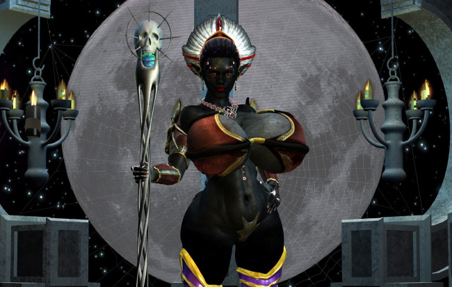 Обои картинки фото 3д графика, эльфы , elves, взгляд, девушка, фон