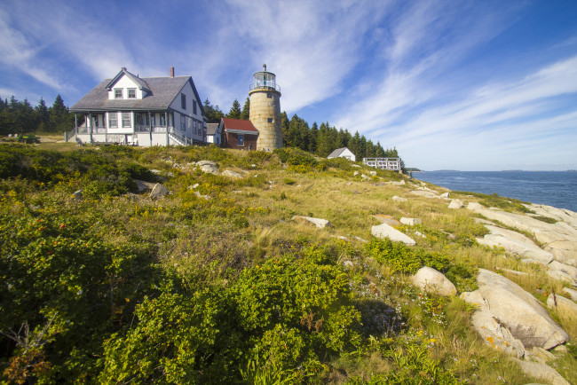 Обои картинки фото природа, маяки, маяк, побережье