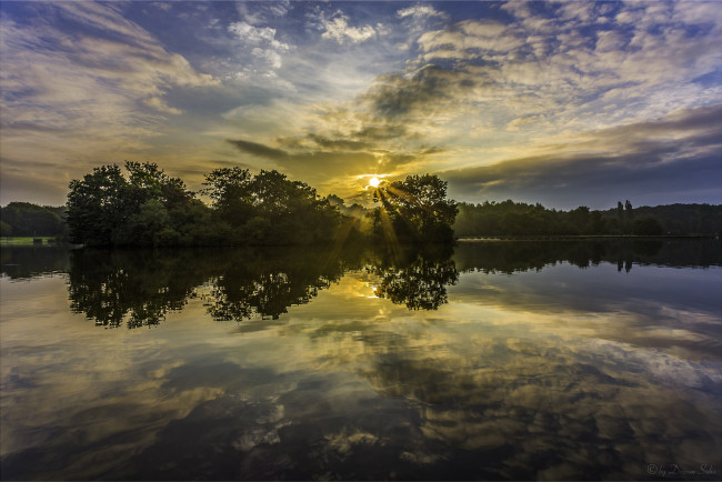 Обои картинки фото природа, восходы, закаты, рассвет