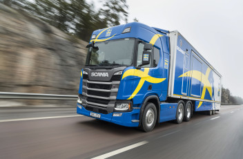 Картинка автомобили scania