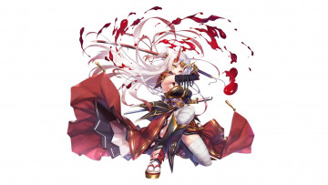 Картинка аниме оружие +техника +технологии девушка