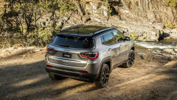 обоя jeep compass limited 2017, автомобили, jeep, compass, limited, 2017