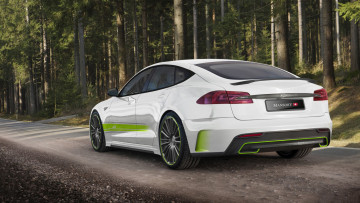 Картинка mansory+tesla+model+s+2015 автомобили tesla mansory model s 2015