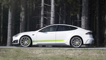 обоя mansory tesla model s 2015, автомобили, tesla, mansory, model, s, 2015