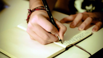 Картинка разное руки блокнот ручка запись