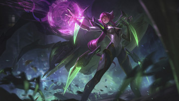 Картинка видео+игры league+of+legends justice league elise