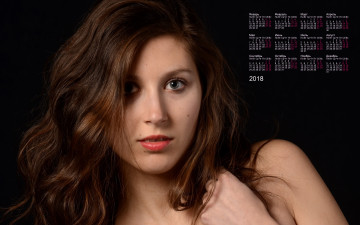 Картинка календари девушки лицо взгляд