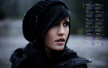 Картинка календари девушки шапка профиль