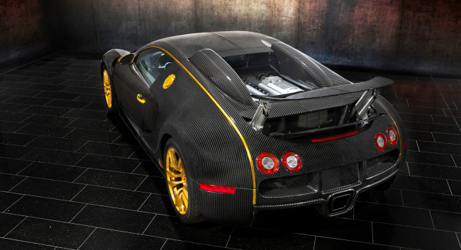 Обои картинки фото mansory bugatti veyron linea vincero d-oro 2010, автомобили, bugatti, mansory, veyron, linea, vincero, d-oro, 2010