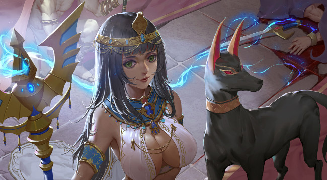 Обои картинки фото аниме, магия,  колдовство,  halloween, itoucon