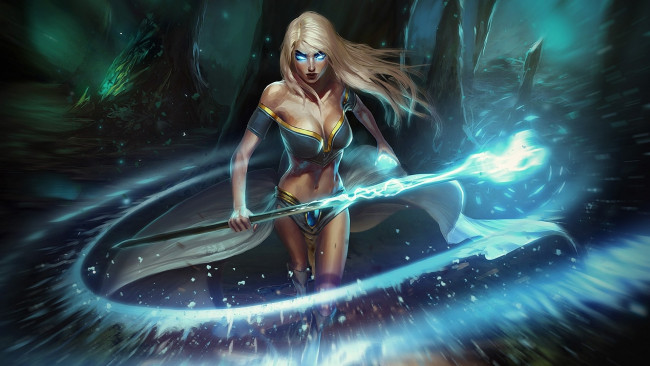 Обои картинки фото фэнтези, магия, девушка, ведьма, арт