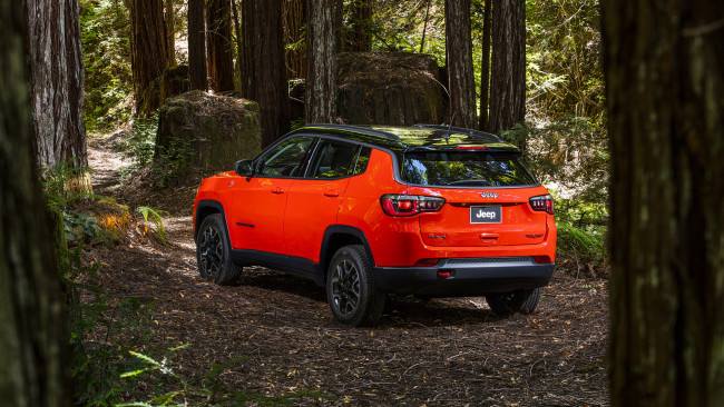 Обои картинки фото jeep compass trailhawk 2017, автомобили, jeep, compass, trailhawk, 2017