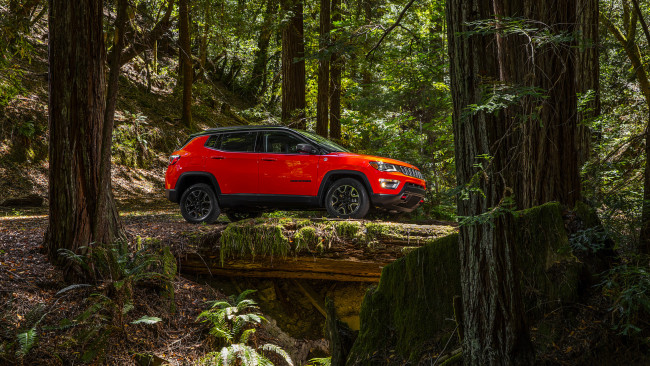 Обои картинки фото jeep compass trailhawk 2017, автомобили, jeep, compass, trailhawk, 2017