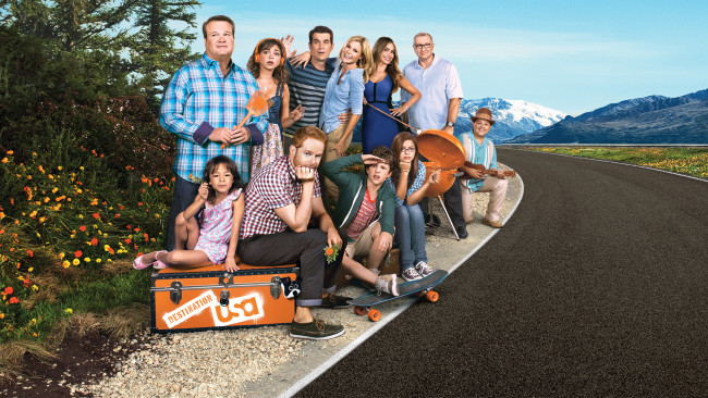 Обои картинки фото кино фильмы, modern family , сериал, modern, family