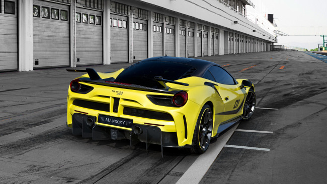 Обои картинки фото mansory 4xx siracusa based on ferrari 488 gtb 2016, автомобили, ferrari, mansory, 4xx, siracusa, 488, gtb, 2016