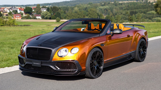 Обои картинки фото mansory bentley continental gt convertible 2016, автомобили, bentley, mansory, continental, gt, convertible, 2016