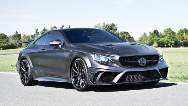 Обои картинки фото mansory mercede-benzs s63 amg coupe black edition 2015, автомобили, mercedes-benz, mansory, s63, amg, coupe, black, edition, 2015