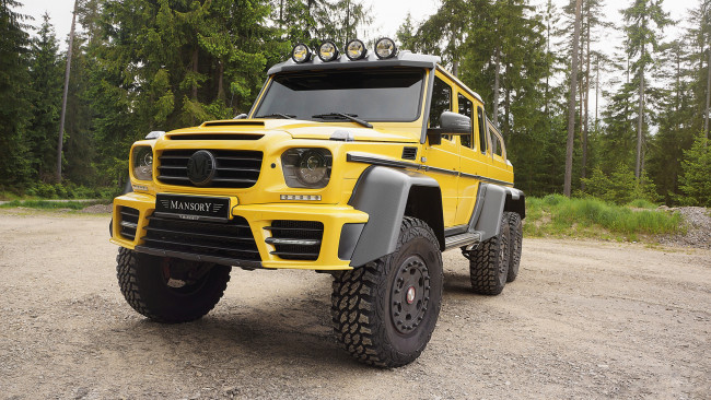 Обои картинки фото mansory mercedes-benz g63 6x6 amg 2015, автомобили, mercedes-benz, mansory, g63, 6x6, amg, 2015