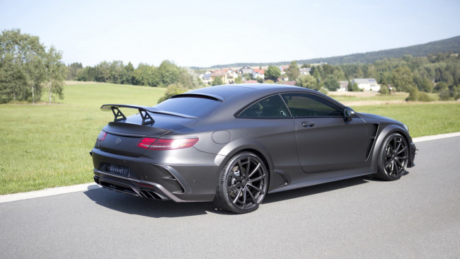 Обои картинки фото mansory mercedes-benz s63 amg coupe black edition 2015, автомобили, mercedes-benz, mansory, s63, amg, coupe, black, edition, 2015