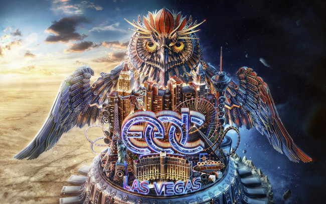 Обои картинки фото разное, компьютерный дизайн, electric, daisy, carnival, las, vegas