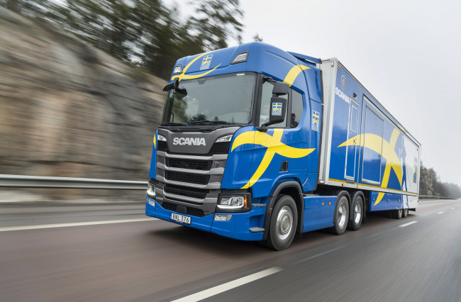 Обои картинки фото автомобили, scania