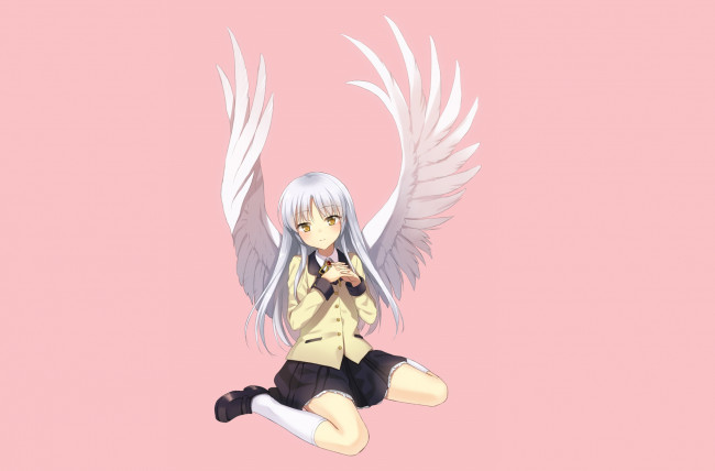 Обои картинки фото аниме, angel beats, angel, beats