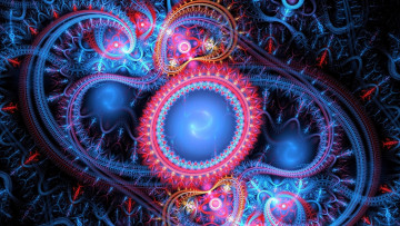 Картинка 3д+графика абстракция+ abstract цвет фон узор