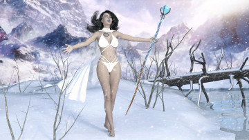 Картинка 3д+графика люди+ people девушка фон взгляд