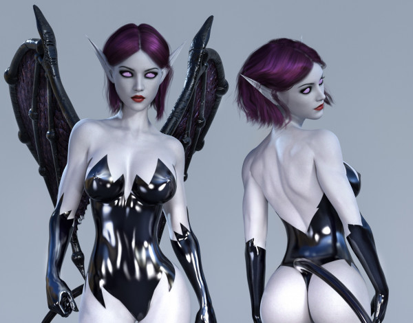 Обои картинки фото 3д графика, эльфы , elves, фон, взгляд, девушка