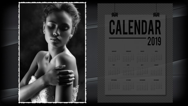 Обои картинки фото календари, девушки, женщина