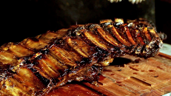Обои картинки фото еда, мясные блюда, ребрышки