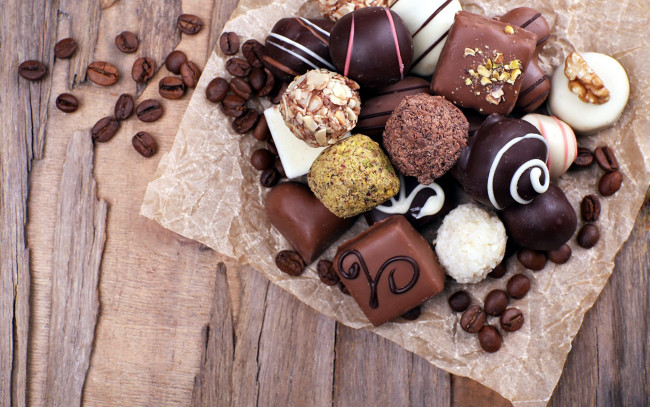 Обои картинки фото еда, конфеты,  шоколад,  сладости, ассорти