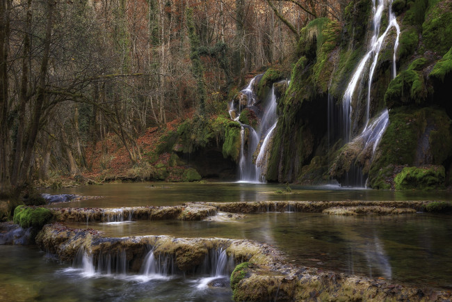 Обои картинки фото природа, водопады, простор