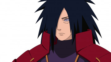 Картинка аниме naruto учиха мадара доспехи